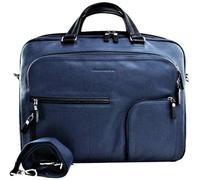 Carpeta Piquadro Ca3660s80 Bolso Bandolera Hombre Cuero Azul