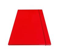 Carpeta portadocumentos A4 con elástico redondo lomo 1 cm Paquete de 6 carpetas de cartón rígido 750 gr con solapas y remaches carpetas con elástico A4 para oficina carpeta portadocumentos