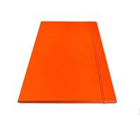 Carpeta portadocumentos A4 con elástico redondo lomo 1 cm Paquete de 6 carpetas de cartón rígido 750 gr con solapas y remaches carpetas con elástico A4 para oficina carpeta portadocumentos