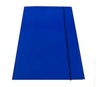 Carpeta portadocumentos A4 con elástico redondo plano Paquete de 6 carpetas de cartón rígido 600 gr con solapas y remaches carpetas con elástico A4 para oficina carpeta portadocumentos