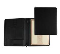 Carpeta Portafolio en Polipiel Din A4 Color Negro 332X262X30 mm