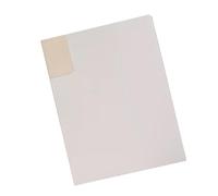 Carpeta portafolios A4, carpeta de presentación, The A4 Project Display Folder Includes 40 Pockets And Comes In Multicolor.(White)