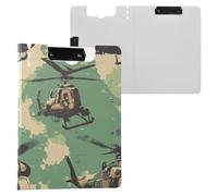 Carpeta portapapeles con almacenamiento, avión de día de los veteranos de la guerra de Vietnam, tamaño A4, dos clips de metal, soporte para bolígrafos, tablero de clip de lactancia con cubierta