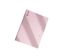 Carpeta portapapeles de polipropileno plegable con abrazadera de escritura para profesores y archivos de revisión de tareas, soporte de hoja de trabajo, hoja de examen, tablero de documentos de