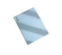 Carpeta portapapeles de polipropileno plegable con abrazadera de escritura para profesores y archivos de revisión de tareas, soporte de hoja de trabajo, hoja de examen, tablero de documentos de