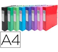 Carpeta Proyecto Iderama Plasma Pulido Carton Din A4 Lomo 60 Mm - EXACOMPTA