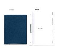 Carpeta Proyectos ELBA Gio, Din-A4 4 Separadores Cartón Azul