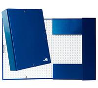 Carpeta proyectos liderpapel folio lomo 70mm carton forradoazul