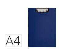 Carpeta q-connect miniclip superior din a4 plastico 50% reciclado azul grosor 2,1 mm - KF14410