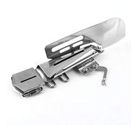 Carpeta selladora plana de 1 pieza para máquina de coser industrial Uso Carpeta de cinta de fijación de pie de presión de dobladillo plano(1-5/8-5/8)