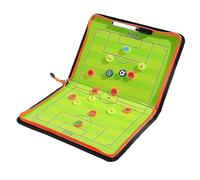 Carpeta Táctica de Entrenamiento Entrenador Coachboard, Pizarra Tactica Entrenador Futbol con Rotulador, Diseño con Cremallera, Portátil y Duradera, Ideal para Competiciones