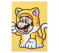 Carpeta transparente A4 potenciador de Super Mario (Mario Felino)