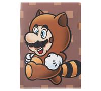 Carpeta transparente A4 potenciador de Super Mario (Mario Tanuki)