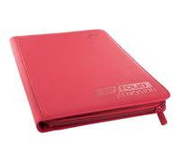 Ultimate Guard Zipfolio 360 18-Pocket Xenoskin - Red