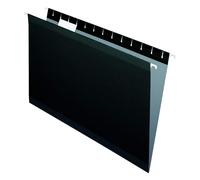 Carpetas colgantes recicladas Pendaflex, tama o legal negro