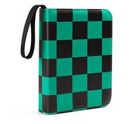 Carpetas de 4 Bolsillos para 400 Tarjetas de Anime, Color Verde