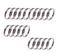 Carpetas de anillas 20 piezas, for tarjetas índice libros DIY, multifuncionales for hojas sueltas adecuadas for escuelas y oficinas