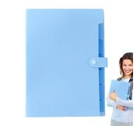 Carpetas De Archivo - Carpeta De Documentación De Carteras | Organizador De Papel | Suministros De Almacenamiento Multifuncional Portátil A4 Con Etiquetas De Color Y 7 Bolsillos | Carpetas De Archivos