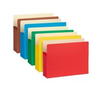 Carpetas de archivo tipo acorde n con 10 bolsillos expandibles Blue Summit, tama o carta, 5,25 bolsillos expandibles, colores surtidos