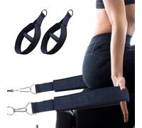 Carpetas de doble anillo Pilates - Soportes de bucle, bandas de doble resistencia, cuerdas ajustables de fitness | correas duraderas diseñadas para brindar flexibilidad y entrenamiento de fuerza para