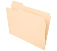 Carpetas Pendaflex tama o carta Manila, corte 1/3, posici n izquierda, 100/caja (752 1/3-1)