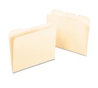 Carpetas reforzadas Pendaflex Ready-Tab tama o carta, Manila, corte 1/3, 50/caja (42336)