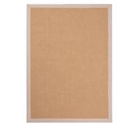 carpetfine Tappeto in sisal Beige 80x150 cm | Tappeto Moderno per soggiorno e cucina