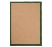 carpetfine Tappeto in sisal Verde 200x290 cm | Tappeto Moderno per soggiorno e cucina