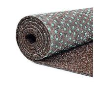 Carpeto Césped Artificial Balcón 300x600cm 6mm Marrón Fácil de Limpiar | Césped Artificial para Terraza Resistente a la Intemperie Resistente al Agua Resistente a los UV Realista Vendido por Metro