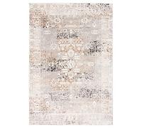 Carpeto Rugs Alfombra Etnica de Salón Grande de Pelo Corto - Alfombras de Habitación de Matrimonio, Dormitorio y Comedor - Alfombras Etnicas - Gris - 140 x 200 cm