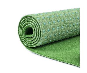 Carpeto Rugs Césped Artificial Sintético con Protuberancias para Exterior e Interior - Césped Artificial para Balcón, Terraza y Jardín - Rollos de Cesped Artificial - Verde Claro - 200 x 300 cm
