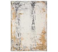 Carpets & More Beige Alfombra De Chambre - Sombre et Clair, Parfait Pour Le Salón, Tapis Deco Rugs Blanco Concrete 4512 - Elegante Amarilla 200 x 280 cm