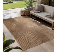 Carpetsale24 Alfombra para Interior y Exterior - Robusta, Resistente a la Intemperie y fácil de Limpiar, con Efecto de Yute Natural, Ideal para salón, Cocina, terraza, jardín y balcón, 240x340 cm
