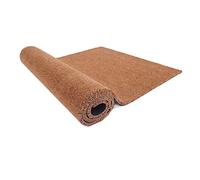 Carpido Felpudo Coco 100x100 cm Muy Resistente - 16mm Coco Estera Natural Antibacteriano - Felpudo rascador Estera Antipolvo Respetuoso con el Medio Ambiente