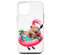 Carpincho Playa Verano Vacaciones Carpinchos Carcasa para iPhone 12/12 Pro
