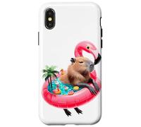 Carpincho Playa Verano Vacaciones Carpinchos Carcasa para iPhone X/XS