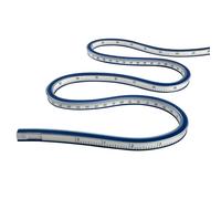 Carpintera Regla curva flexible de 36 pulgadas Regla de diseo flexible Ideal para ingeniera Dibujo Diseo Grficos Diseo de prendas Todo tipo