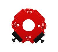 Carpintería Redondo Esquina Radio Plantillas Mesa Fresadora Radio de Esquina Accesorios Arcos de Madera Herramientas Herramientas Arcos de Madera Herramientas de Corte para Mesa Fresadora