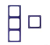 Carpintería sin esfuerzo con plantilla de enchufe de 86 tipos, aleación de aluminio para un uso fiable, garantiza una creación de apertura estandarizada (c)