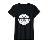 Carpintero - Carpintería - Carpintería - Carpintería - Carpintero Camiseta gráfica económica, Mujer, Negro, XL