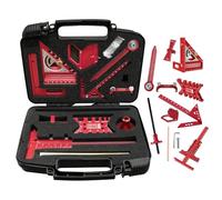 Carpintero cuadrado - Juego de herramientas de medición de herramientas de carpintería de 10 piezas,Kit cuadrado de viga - para construcción, pisos, garaje y proyectos exteriores