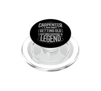 Carpintero no se está volviendo Viejo Convertirse en Leyenda Carpintero PopSockets PopGrip para MagSafe