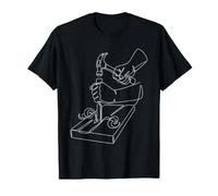 Carpintero Sketch Craftsman Camiseta