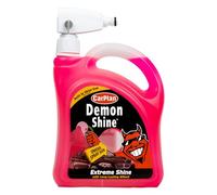 CarPlan Demon Shine Spray Brillante para Coche con Pulverizador Integrado - Acabado Brillante tipo "recién lavado" sin necesidad de pulir - 2 Litros
