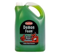 CarPlan Demon Snow Champú de Espuma Activa para Coche y Moto - Limpieza Profunda con Pistola de Espuma o Cubo - 5 Litro