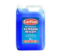 CarPlan Líquido Limpiaparabrisas Multiestacional 5L | Listo para Usar | Limpia Insectos, Suciedad y Grasa | Anticongelante hasta -4 °C | Para el Sistema de Limpia Parabrisas del Coche