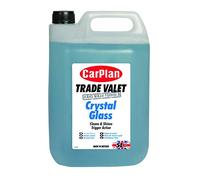 Carplan Trade Valet Crystal Glass Cleaner 5L - Disuelve rápidamente la Grasa, el Humo del Tabaco y Otros Tipos de Suciedad.