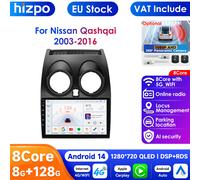 7862 DSP Carplay Android 12 para Nissan Qashqai J10 2006-2013 radio de coche reproductor de vídeo P1L-4Core-1G 16G