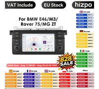 Carplay Android 14 2Din 3GB RAM 32GB ROM AutoRadio reproductor de vídeo Multimedia para BMW Serie 3 E46 M3 1998-2001 2002 2003 2004 2005 S8 AI AHDC2