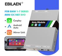 Carplay inalámbrico para BMW F30 F31 F20 F21 F10 F01 X5 E70 X3 F25 MINI NBT EVO CIC CCC sistema 6,5 8,8 10,25 pulgadas módulo de enlace de espejo For MINI EVO